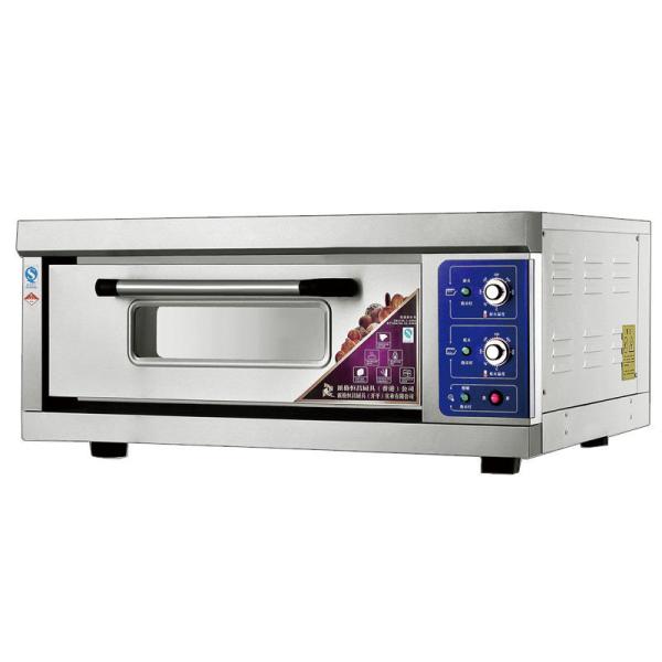 1 Deck 1 Tray Stainless Steel Electric Baking Ovens Laminated-Type Features Energy-Saving Temperature Range 20~300°C