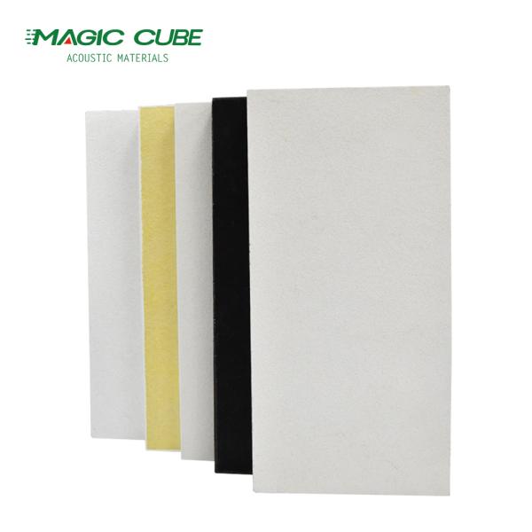 MDF 27mm Fiberglass Drop Ceiling Tiles Noise Reduction For Hotel Kitchen