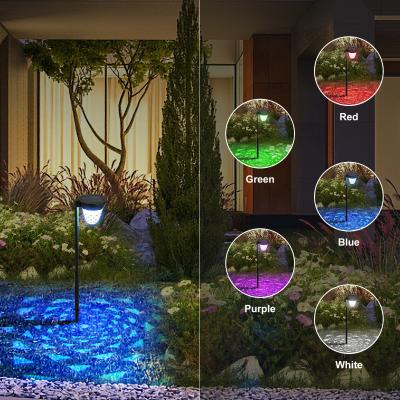 Luzes postas solares impermeáveis Constant And RGB do jardim IP65 para a decoração