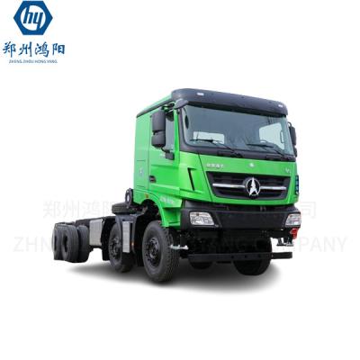7.5T Front Axle Beiben Dump Truck Manual Transmission Left Steering with Rear Camera