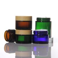 Garrafa de vidro Creme Logotipo personalizável Garrafas de creme Cosméticos Garrafas para hidratante 50g 100g 200g