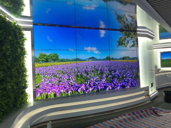 55 Onch 4*4 Indoor 4K Spliced Video Wall | OEM Digital Poster Controller with Animated Graphic Function
