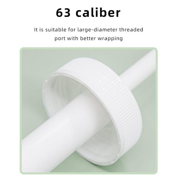 Logo Printing Square Head PP Plastic Sauce Dispenser Pump For Liquid Concentrate 67 - 400