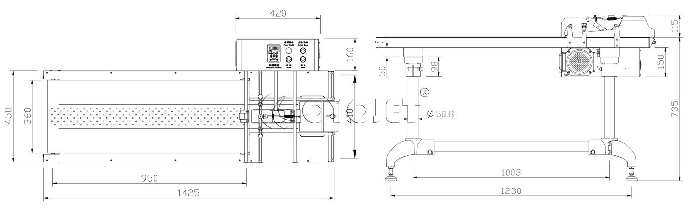 Трение x CPG 450 вызывая машину листа оборудования AC220V питаясь
