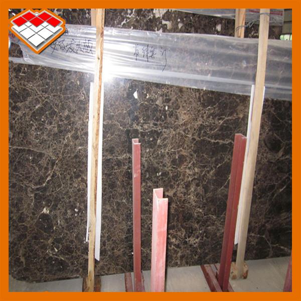 Natural Spain Dark Emperador Marble Stone Tile Slab For Countertop