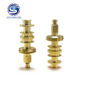 65mm C3604 Copper Screw Transmission Thread CNC Artificial Intelligence Component