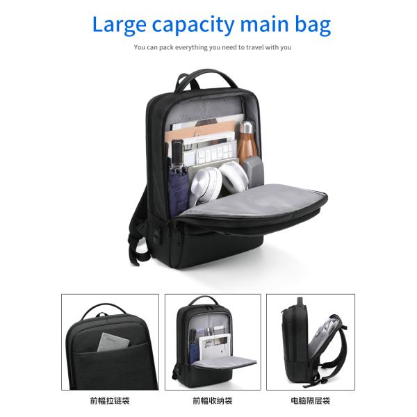Factory wholesale waterproof USB Charging bagpack Notebook Laptop Back pack leisure travel USB Backpack bag school backpack