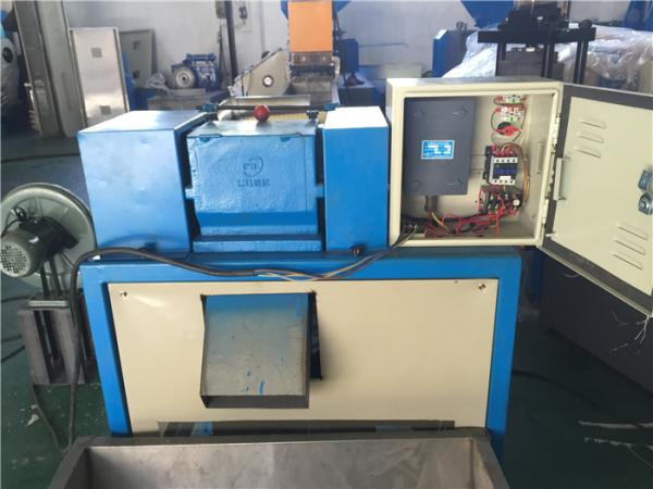 3 Phase Plastic Recycling Pellet Machine , Industrial Plastic Granulator Easy Operated
