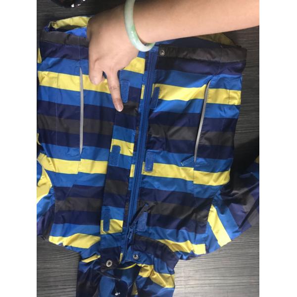 86/92 98/104 Long Front Zipper Kid's Outdoor Jacket Two Color In Stock