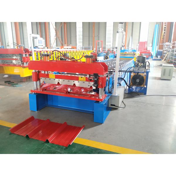 13-15 станций PLC управления крыше панель рулон формирования машины для продажи