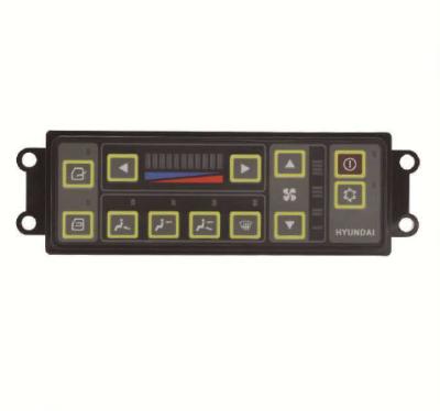 R110-7 R140 160-7 Auto AC Control Panel 11N6-90031 For Hyundai Excavator