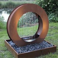 LED Light Corten acier caractéristique de l' eau pour le jardin