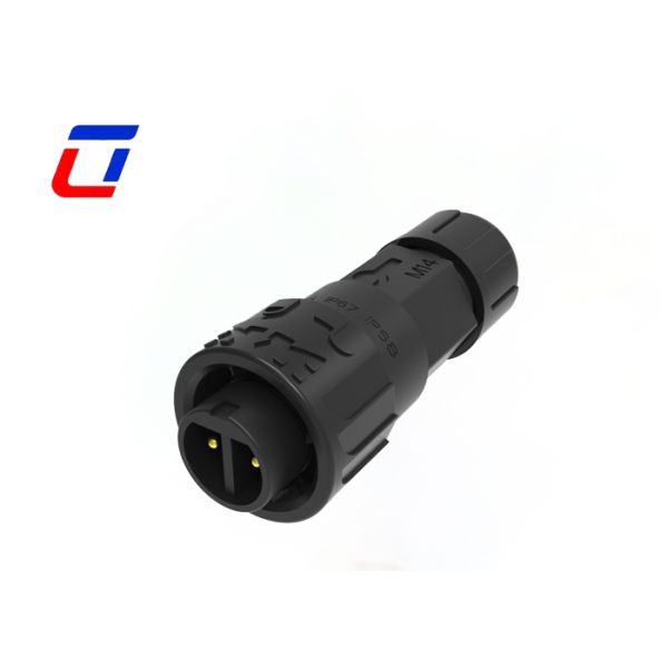 M16 10A IP67 Connectors Waterproof Quick Lock Female To Male Connector For Power