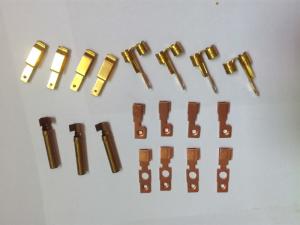 Customized Metal Stamping Brass , Punching Metal Stamping Dies Copper Contact