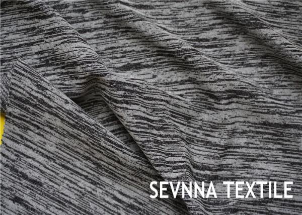 100% Regenerated Ribbed Stretch Leggings Fabric Nylon 6 Repreve Sportswear Fabric