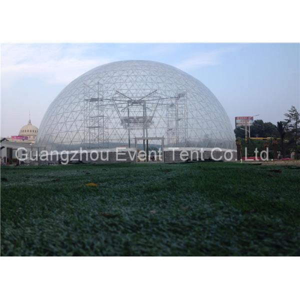 PVC Roof White Best Tent For Family Camping , Largest Camping Tent With Clear Roof Top