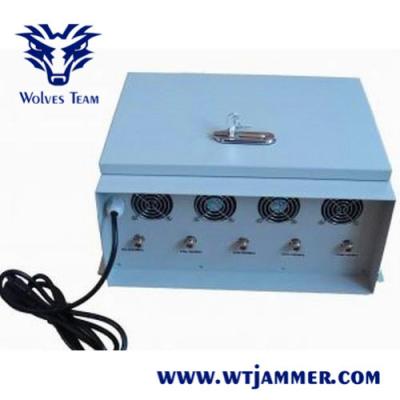 GSM 2g 3G 4G WiFi 2.4G GPS Waterproof Outdoor Signal Jammer With Cooling System