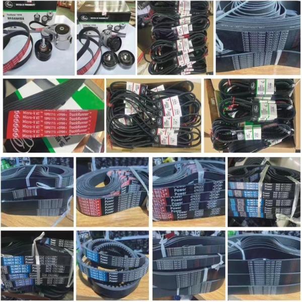 Diesel Engine Fan Belt Automotive V-belts Engine Timing Belt and Tensioner Set Driveline Maintenance Kits