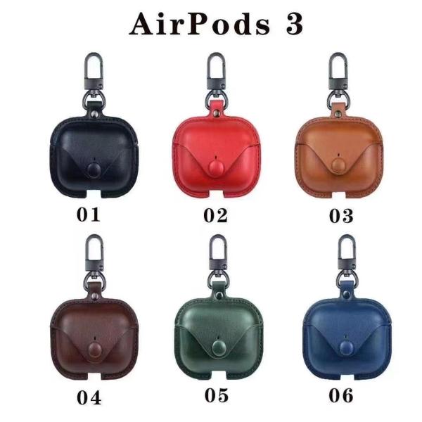 Shockproof Luxury Cell Phone Case PU Leather For Airpods Pro