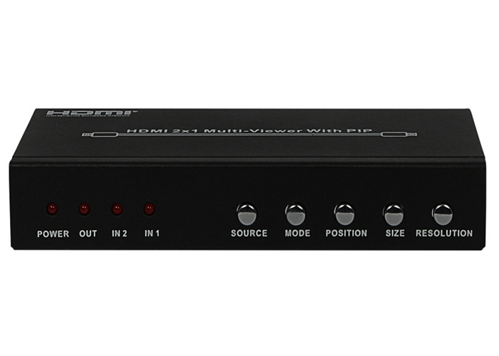 Тип порты ТИПУНА HDMI 2x1 MultiViewer DC 5V 1A женский вход-выхода