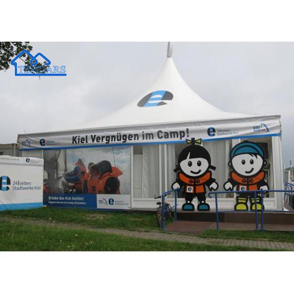 Outdoor Indoor Custormized PVC Pagoda Tent For Aluminum Exhibitions ,Event Trade Show