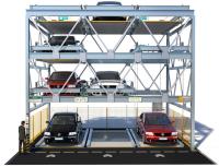 O sistema de estacionamento deslizante multinível 4m/min do carro do enigma PSH4 automatizou semi