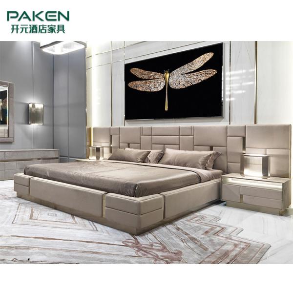 Customize Luxury Villa Furniture Bedroom Furniture&Modern luxury bed