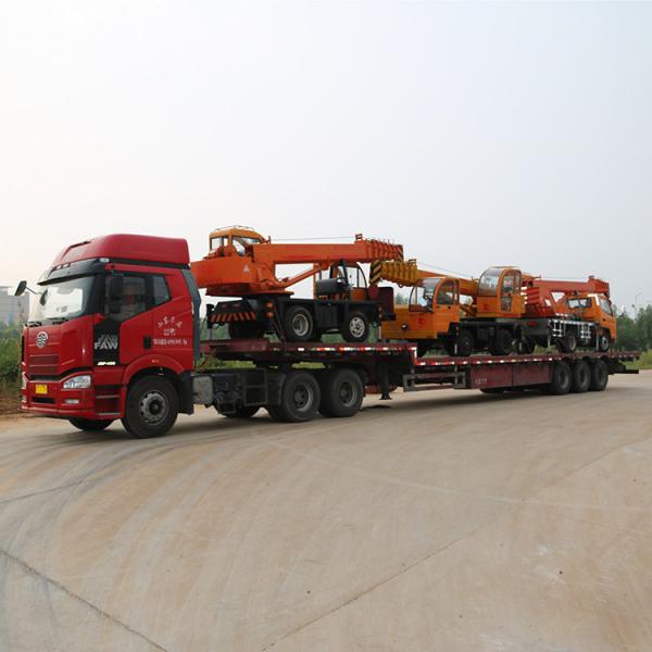 DFAC Mobile Hydraulic Vehicle Mounted Crane With 16 - 20 Ton Lifting Capacity