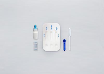 3 nas análises de sangue 1 cardíacas, tubo de diluição relacionado das análises de sangue do coração do MI com amortecedor