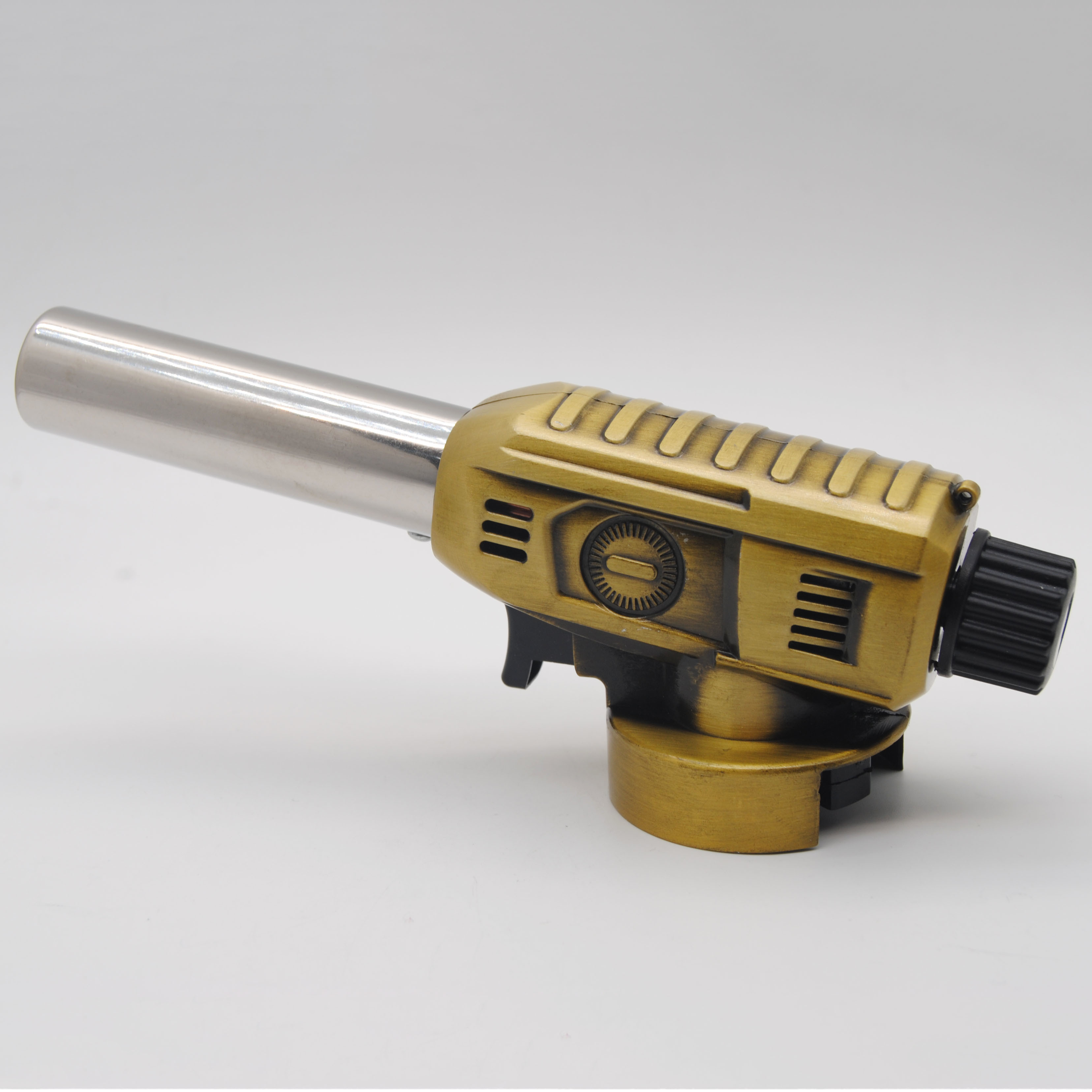 Stainless Steel Gas Torch Gun Full Metal Body Anti Rust Corrosion Welding Soldering Outdoor