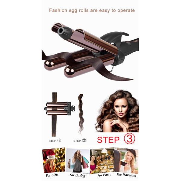 Волосы 3 бочонков ROHS колеблют, 110-220V профессиональные волосы Styler