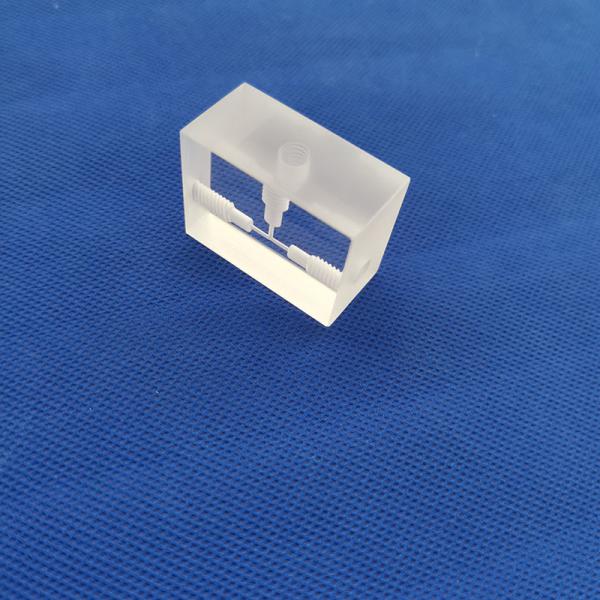 High Temperature Quartz Glass Plate Flat Sheet Transparent 100mm For Injection Molding