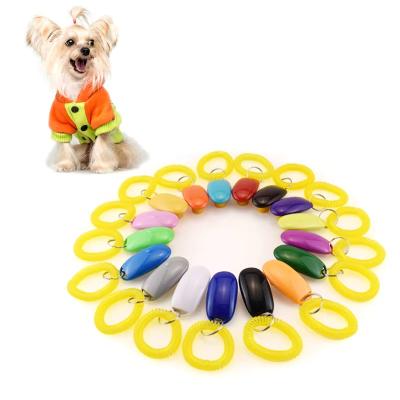 Professional Dog Training Whistle High Tone Pet Training Whistle Multi Color With Lanyard