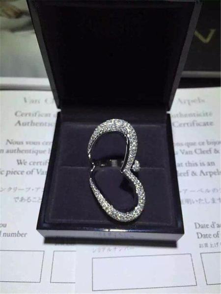 Luxury jewe factory ring 18k gold  white gold yellow gold rose gold diamond ring
