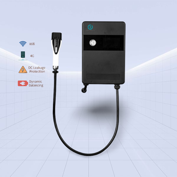 RFID J1772 Commercial Smart Wallbox EV Charger 7kw 3 Phase