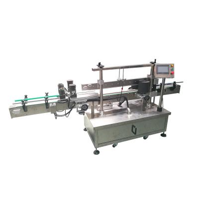Máquina de rotulagem autoadhesiva totalmente automática para garrafas irregulares em produtos químicos diários