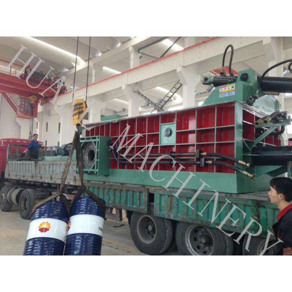 CE Huake Used Metal Recycling Baler / Aluminum Can Baler Machine