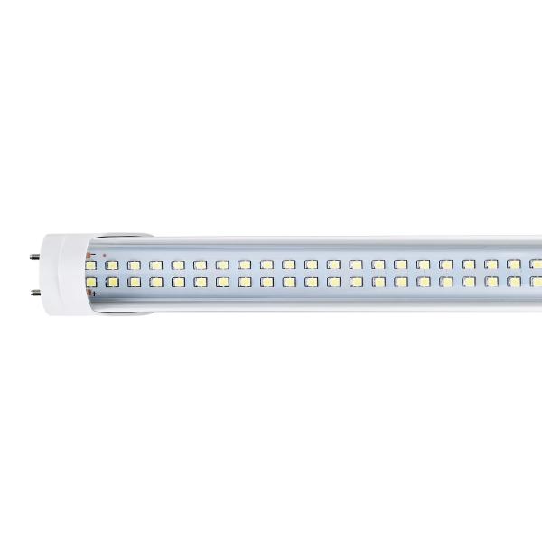 4ft Aluminum Alloy Milky Separated 36W LED Tube Light For Dual Chips 1.2m Tube Length