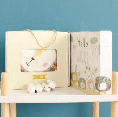 100gsm 120gsm 150gsm Custom Clothing Packaging Boxes ISO9001 Gift Boxes With Clear Window