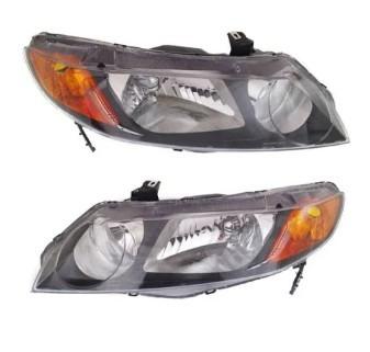 N / M Approval Automotive Led Headlights For 06-09 10 11 Honda Civic