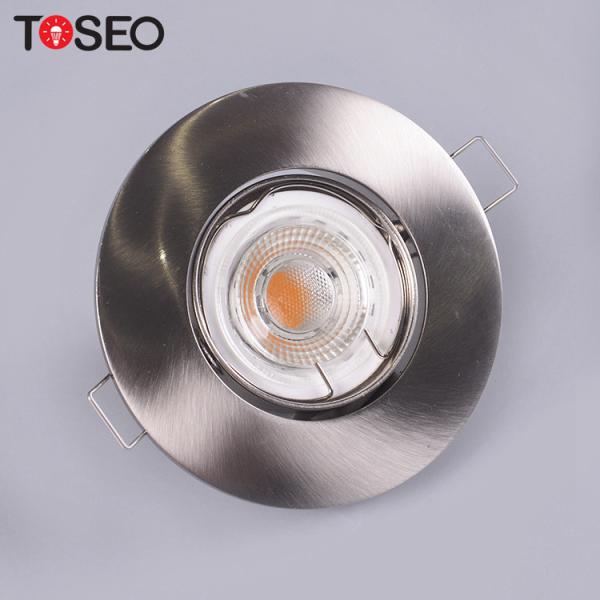 Downlights Recessed fixo dourado 70mm cortou a garantia de 2 anos