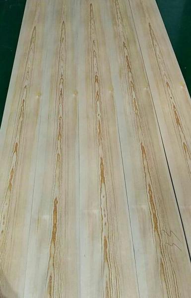 Natural Pine Wood Veneer Pine Sliced Veneer Crown Pine Veneer for Furniture Door and Plywood Industry