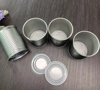 350ml D73x113mm Bean Nut Tin Can for Pet Food Packaging with Easy Open Lid