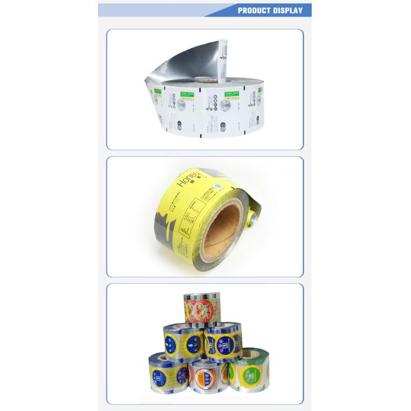 High Barrier 50 To 120 Microns Printed Packaging Film Roll