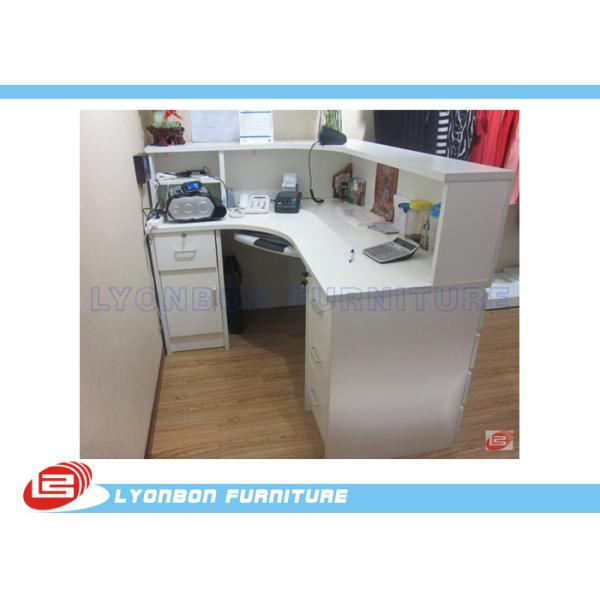 Меламин закончил счетчик наличных денег магазина MDF белый/2000mm * 1500mm * 1100mm