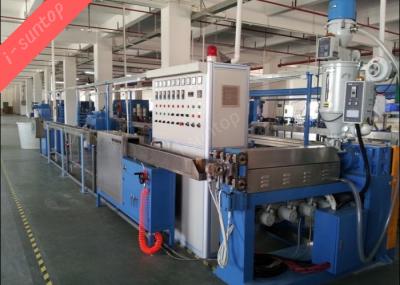 450m/Min Power Cord Manufacturing Machine , PVC Sheathing Cable Extrusion Machine