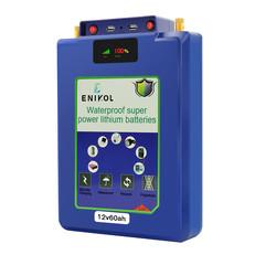 Bateria de iões de lítio 12V Deep Cycle Gel 50ah 80ah Bateria de armazenamento de acampamento