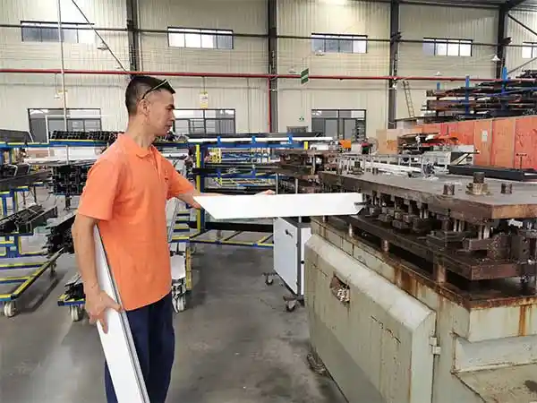 WANJIA-door-and-window-open-corner-brace-hole Exterior Aluminium Folding Doors Double Glass Soundproof Bifold Doors For Shop