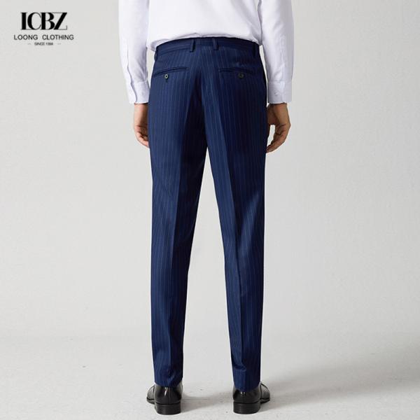 Уличные брюки для мужчин деловые брюки растяжные прямые брюки шерсть / шелк