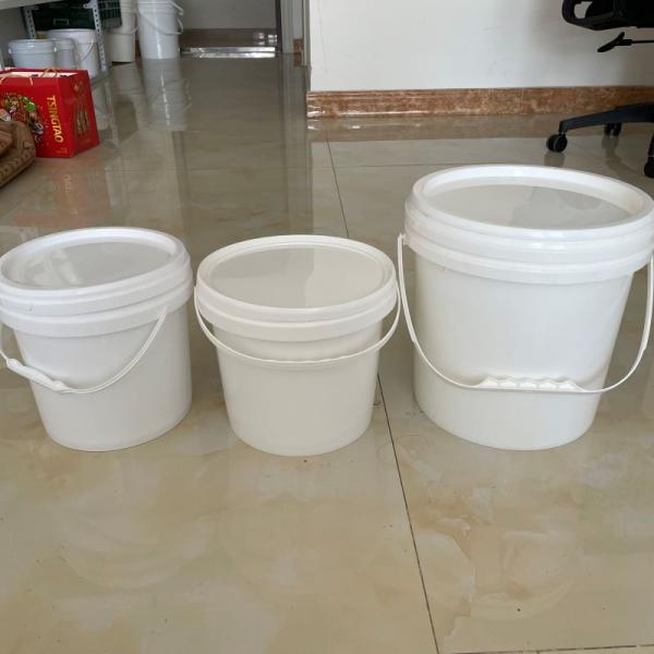 1.0 to 2.5 MM Thickness Plastic Round Packaging Container Bucket For Ships Furniture